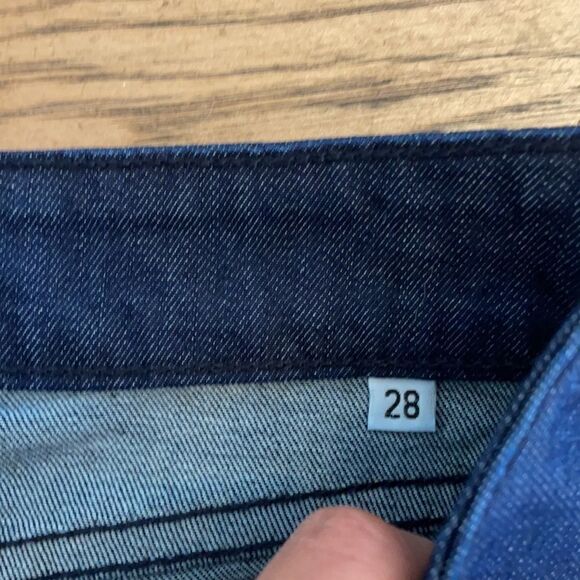 CHARLES PORTER DARK BLUE FLARE BOTTOMS BUN… - Picture 11 of 12